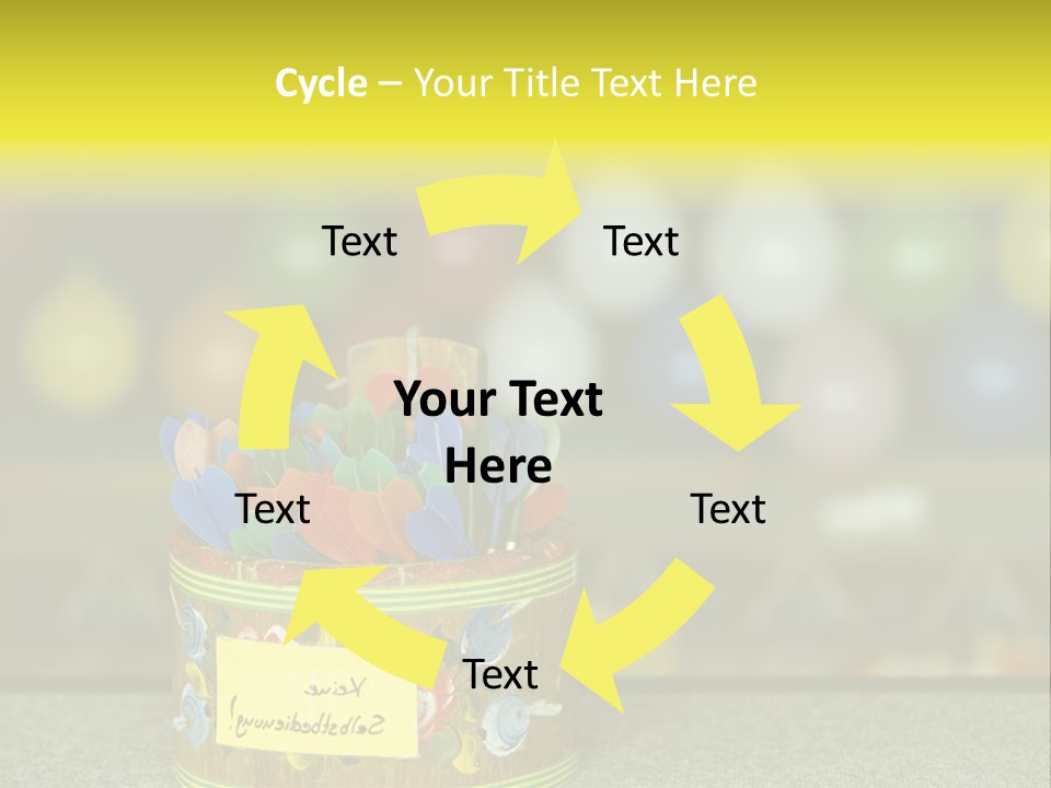 Containers Games Beer Festival PowerPoint Template