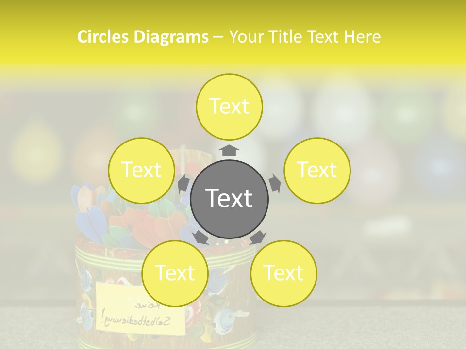 Containers Games Beer Festival PowerPoint Template