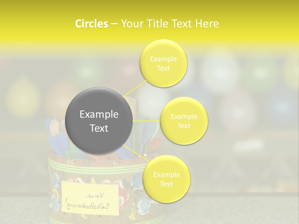 Containers Games Beer Festival PowerPoint Template