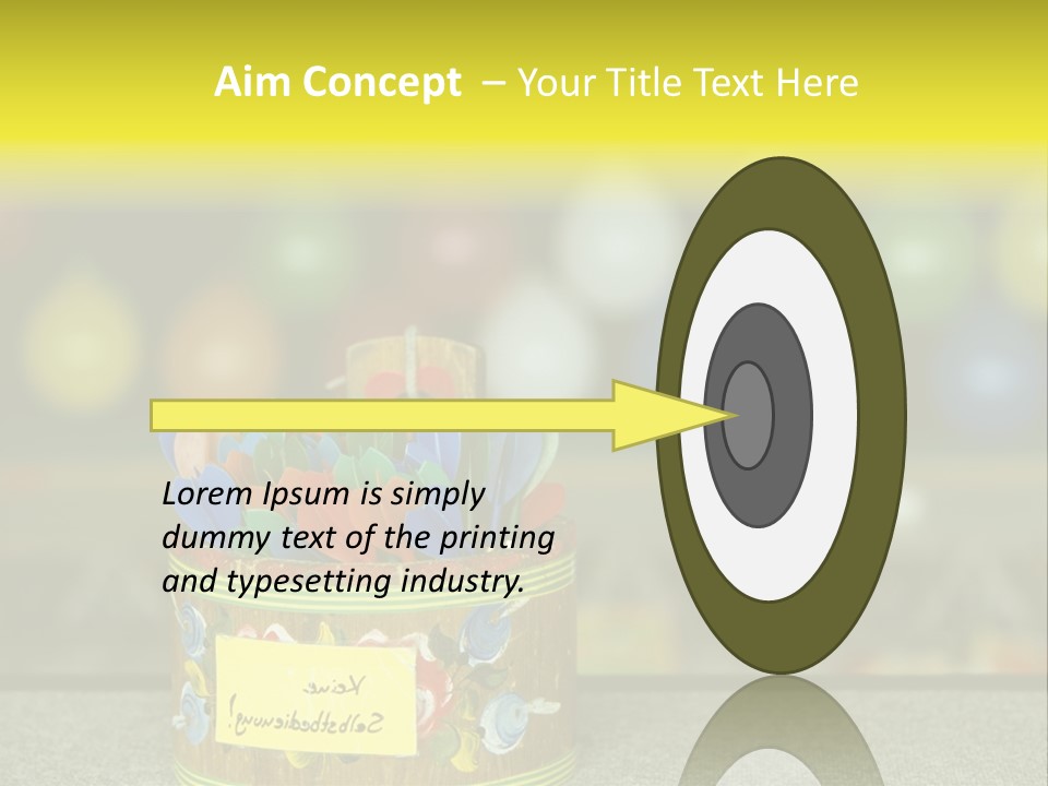 Containers Games Beer Festival PowerPoint Template