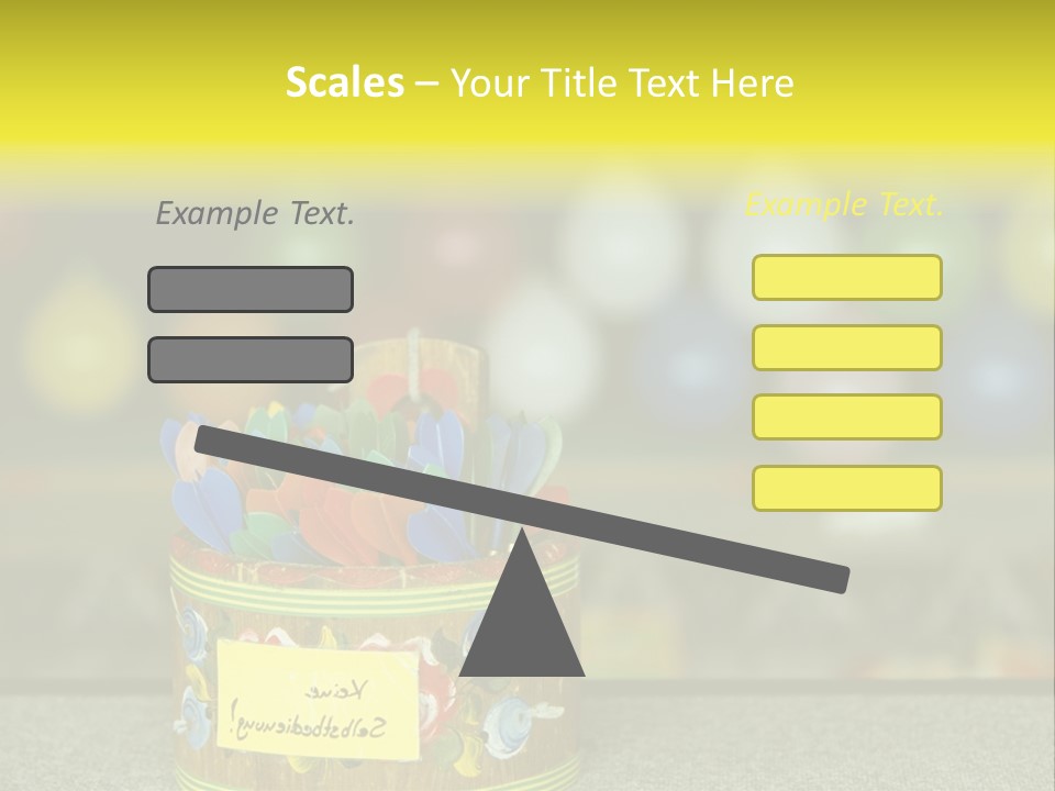 Containers Games Beer Festival PowerPoint Template