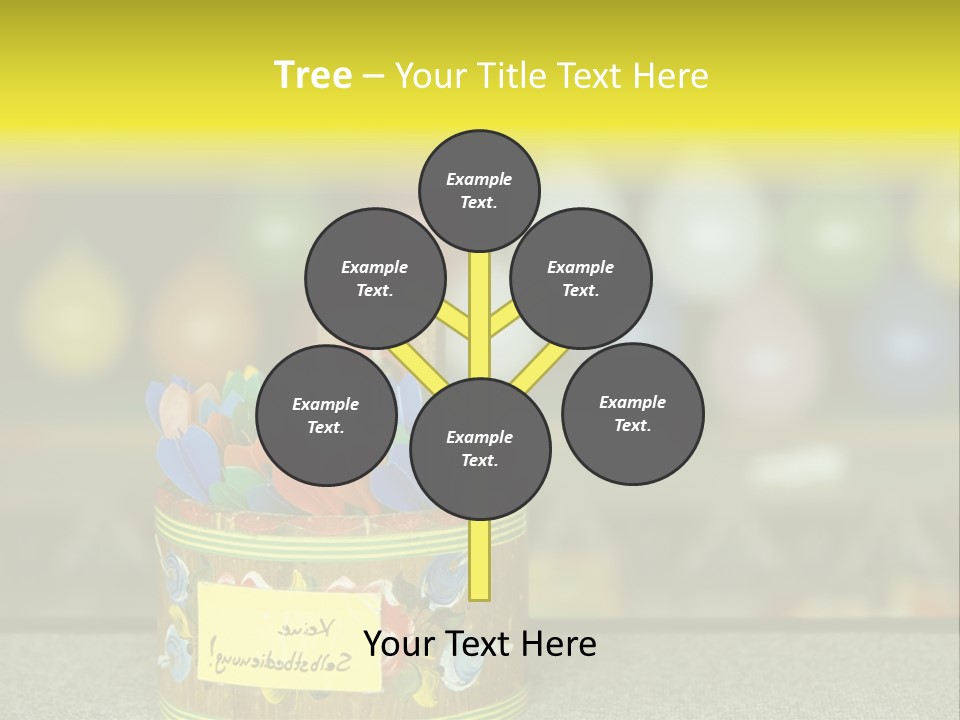 Containers Games Beer Festival PowerPoint Template