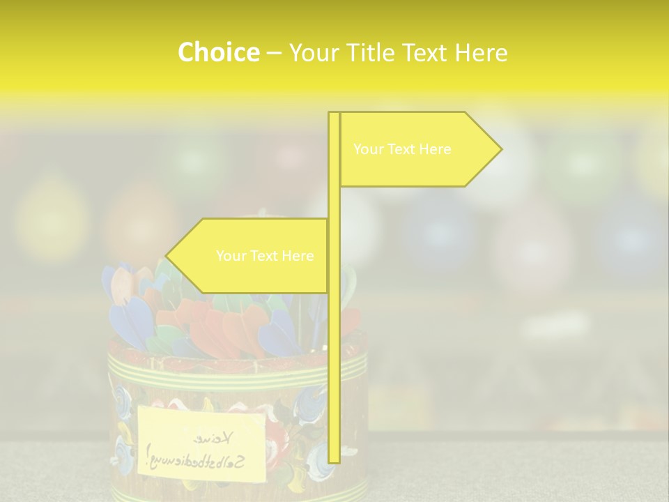 Containers Games Beer Festival PowerPoint Template