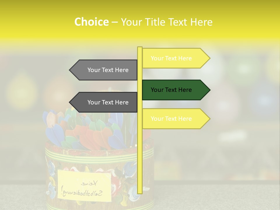 Containers Games Beer Festival PowerPoint Template