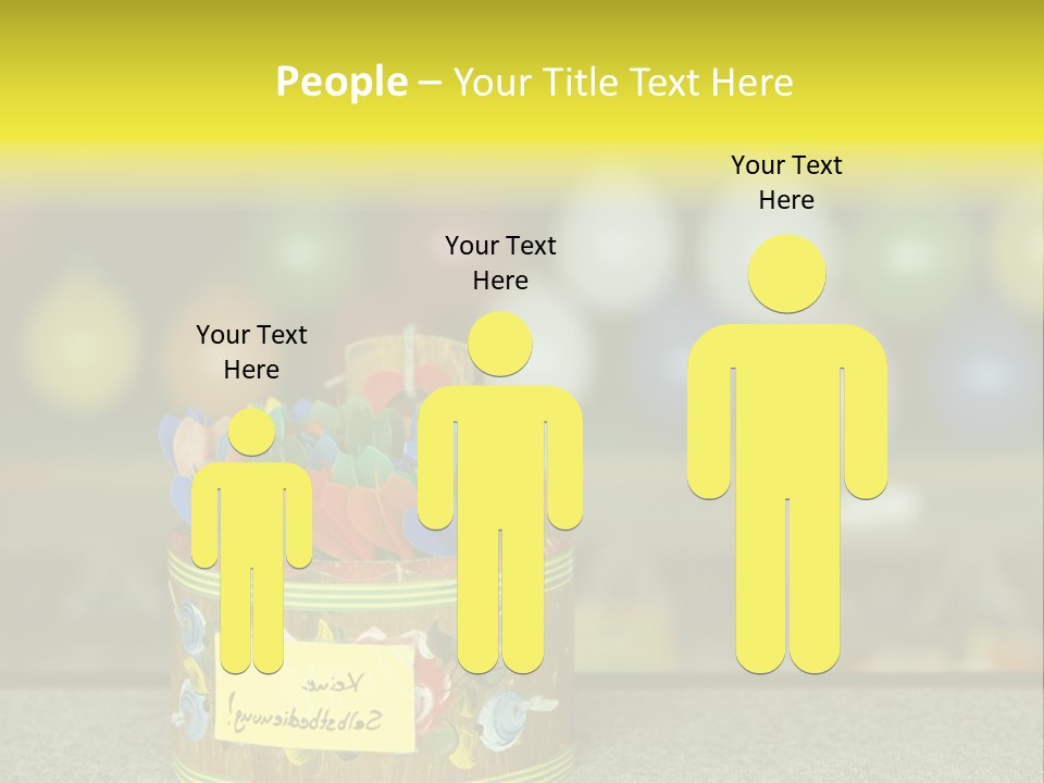 Containers Games Beer Festival PowerPoint Template