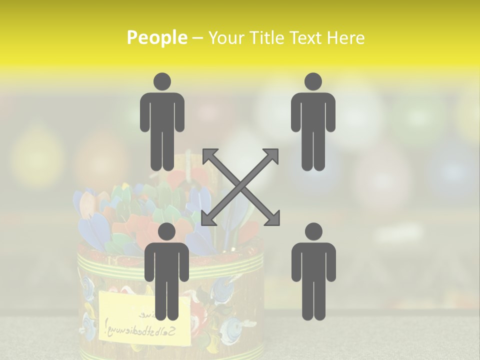 Containers Games Beer Festival PowerPoint Template