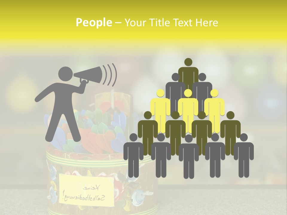 Containers Games Beer Festival PowerPoint Template