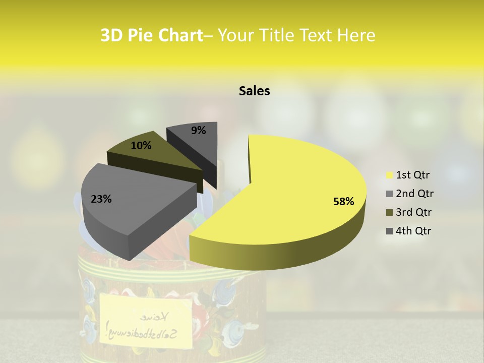 Containers Games Beer Festival PowerPoint Template