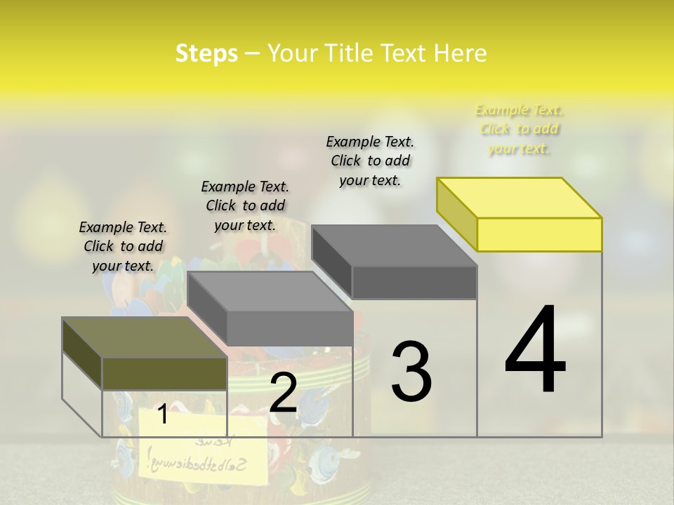 Containers Games Beer Festival PowerPoint Template