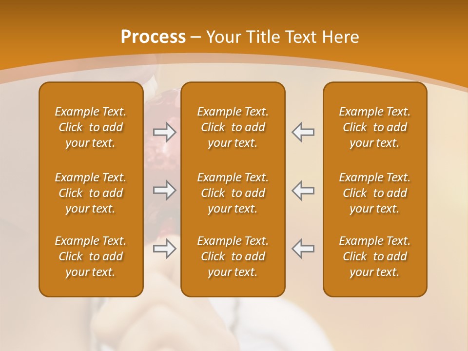 Toffee Apples White Hold PowerPoint Template