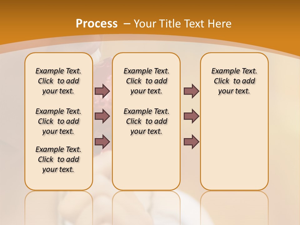Toffee Apples White Hold PowerPoint Template