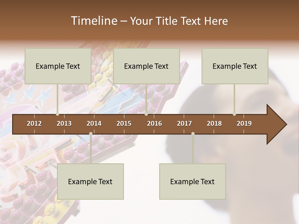 Positivity Young Woman Toffee Apple PowerPoint Template