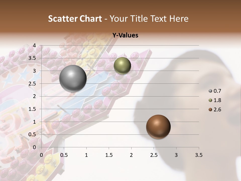 Positivity Young Woman Toffee Apple PowerPoint Template