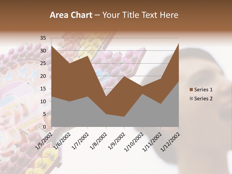 Positivity Young Woman Toffee Apple PowerPoint Template