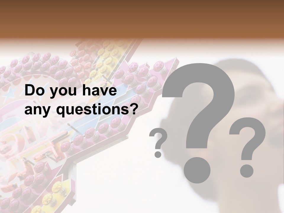 Positivity Young Woman Toffee Apple PowerPoint Template