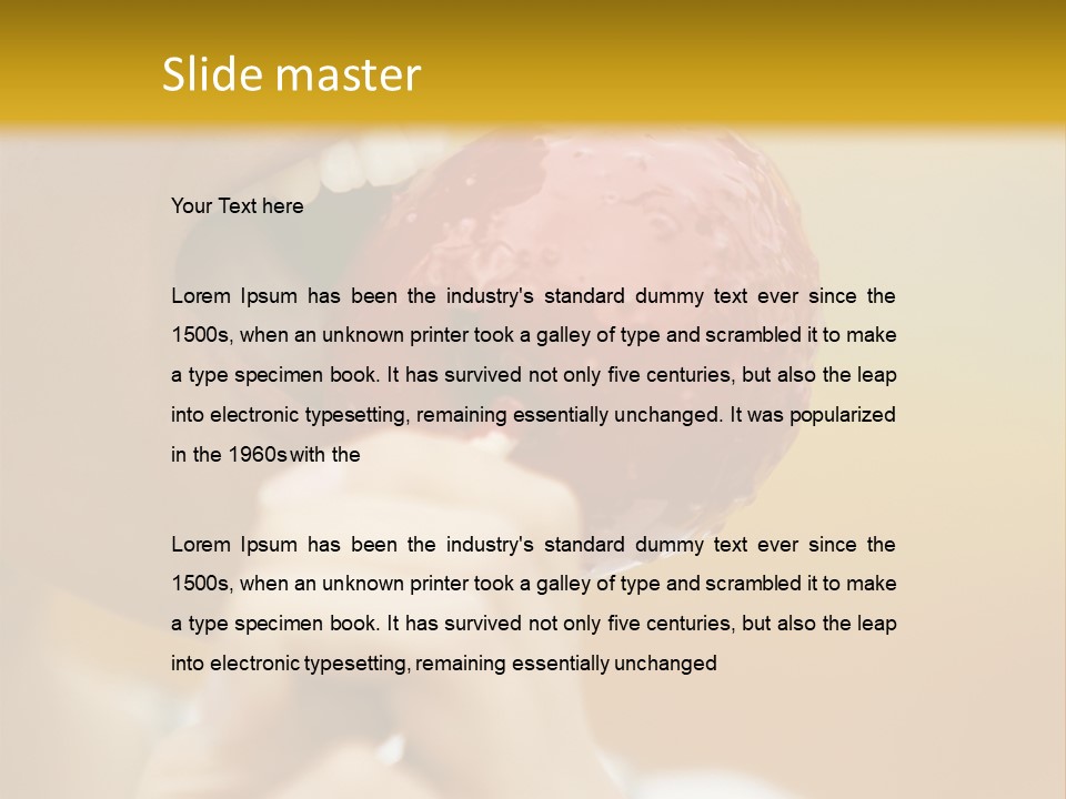 Biting German Beer Festival Oktoberfest PowerPoint Template