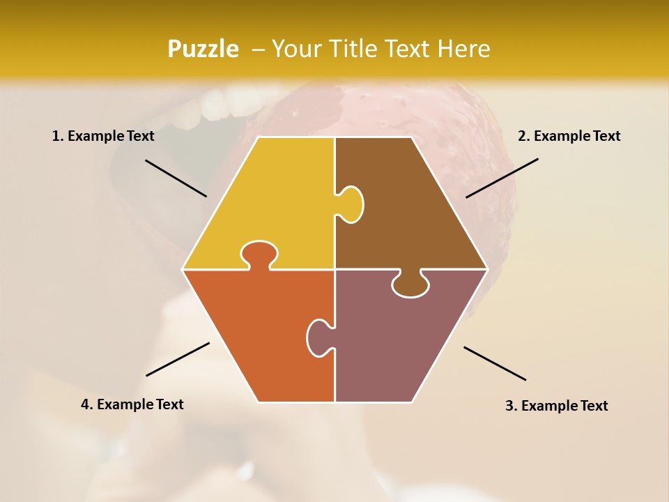 Biting German Beer Festival Oktoberfest PowerPoint Template