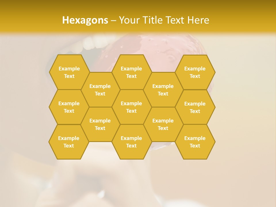 Biting German Beer Festival Oktoberfest PowerPoint Template