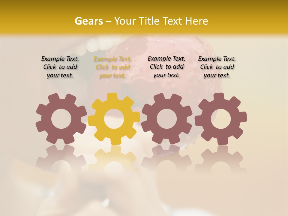 Biting German Beer Festival Oktoberfest PowerPoint Template