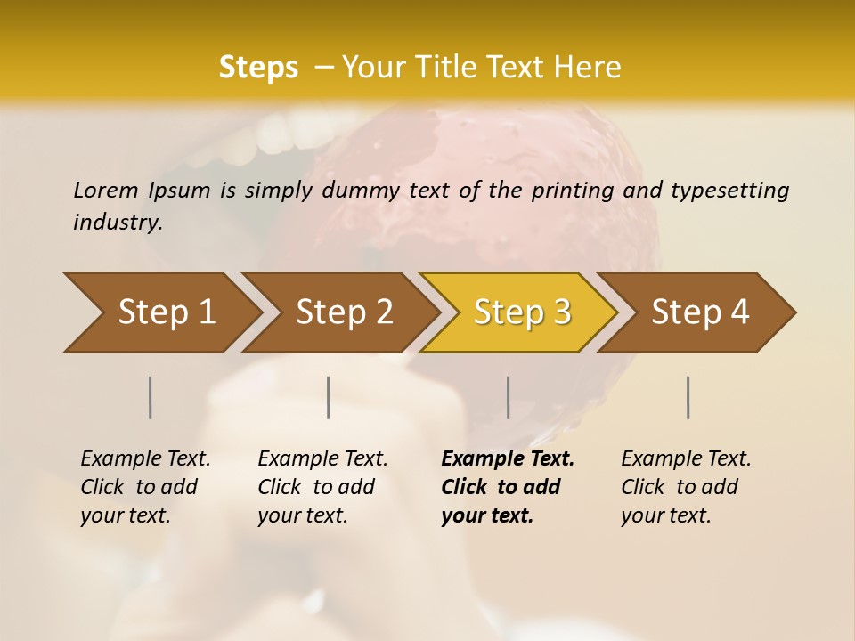 Biting German Beer Festival Oktoberfest PowerPoint Template