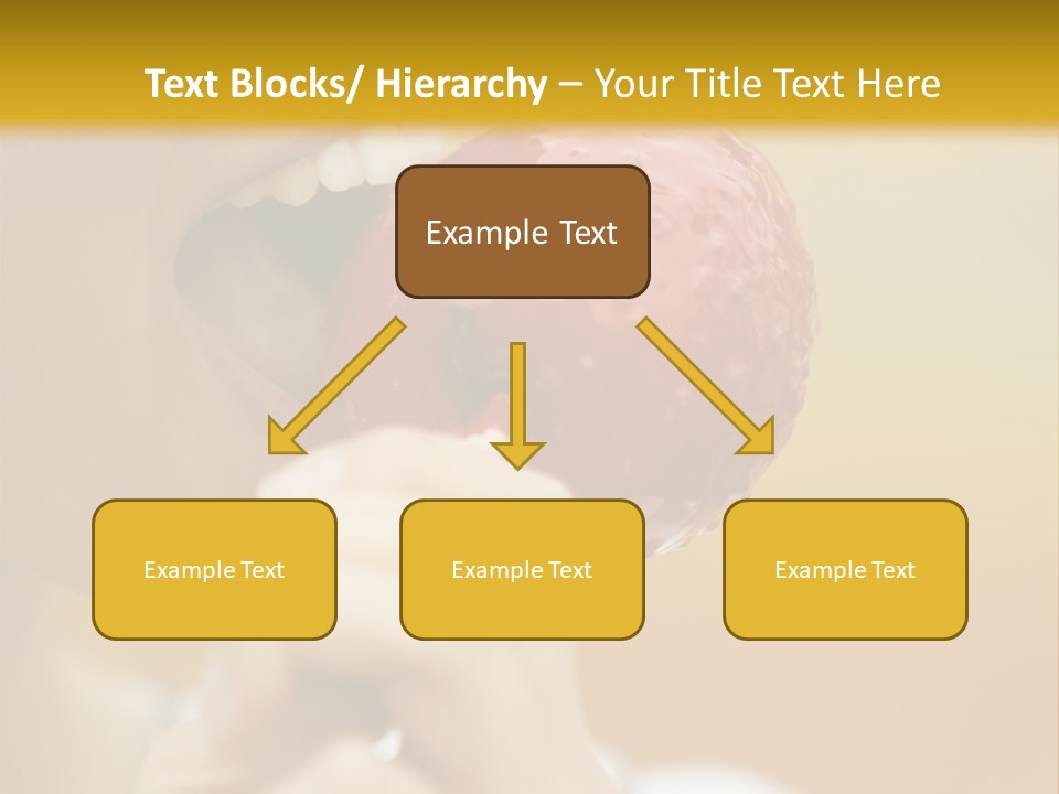 Biting German Beer Festival Oktoberfest PowerPoint Template