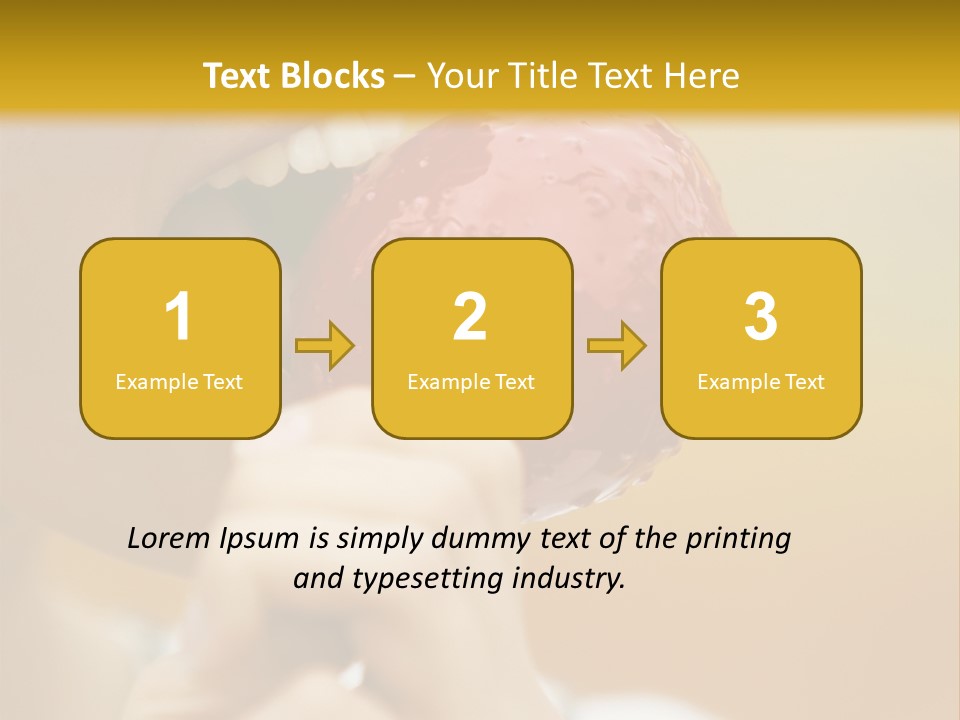 Biting German Beer Festival Oktoberfest PowerPoint Template