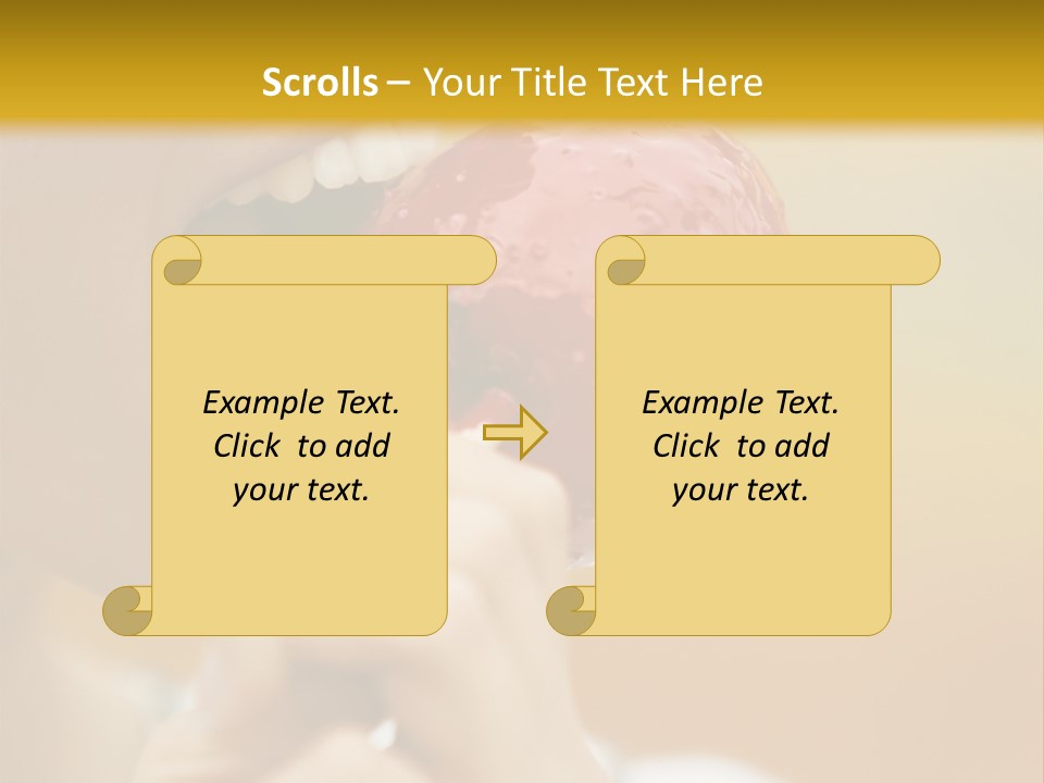 Biting German Beer Festival Oktoberfest PowerPoint Template