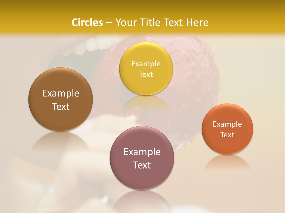 Biting German Beer Festival Oktoberfest PowerPoint Template