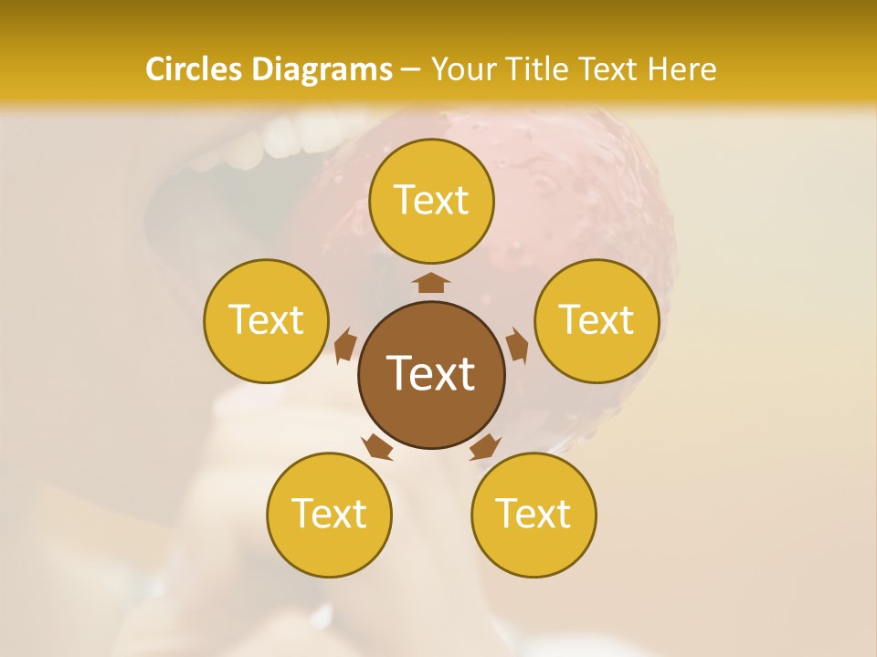 Biting German Beer Festival Oktoberfest PowerPoint Template