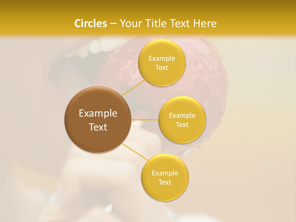 Biting German Beer Festival Oktoberfest PowerPoint Template