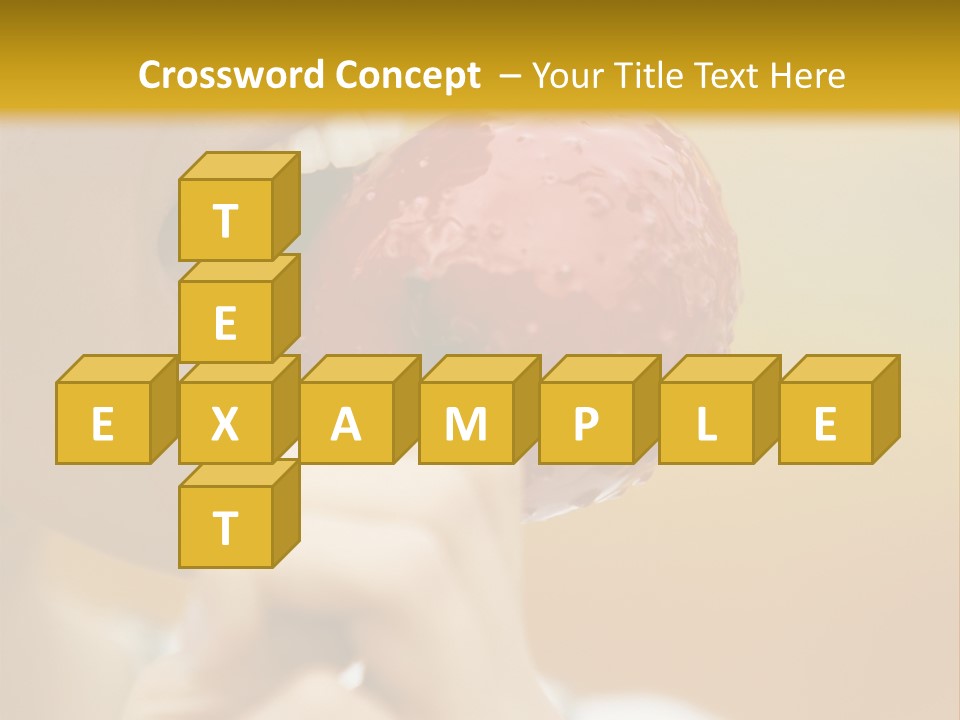 Biting German Beer Festival Oktoberfest PowerPoint Template