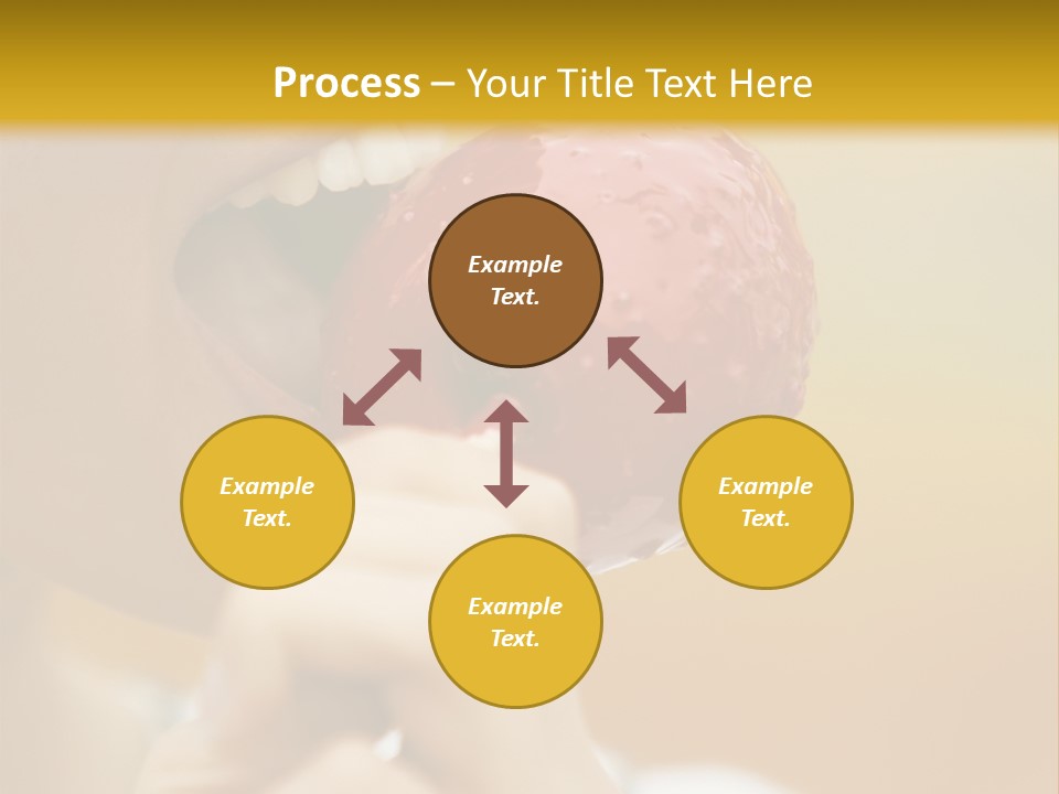 Biting German Beer Festival Oktoberfest PowerPoint Template