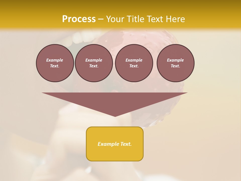 Biting German Beer Festival Oktoberfest PowerPoint Template