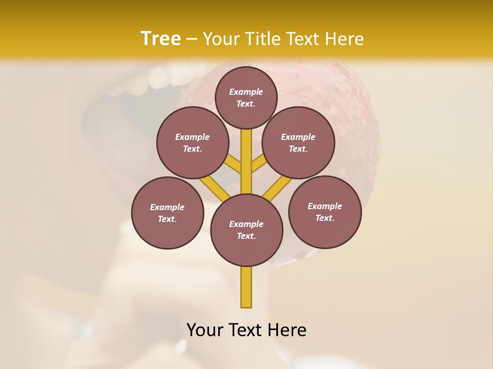 Biting German Beer Festival Oktoberfest PowerPoint Template