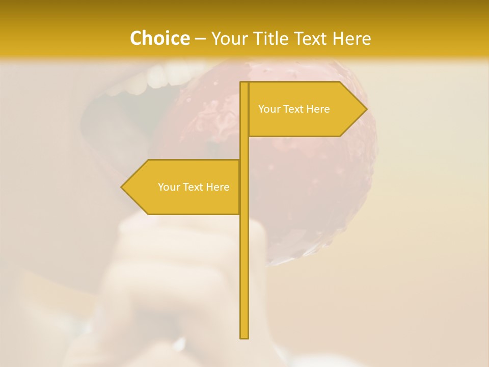 Biting German Beer Festival Oktoberfest PowerPoint Template