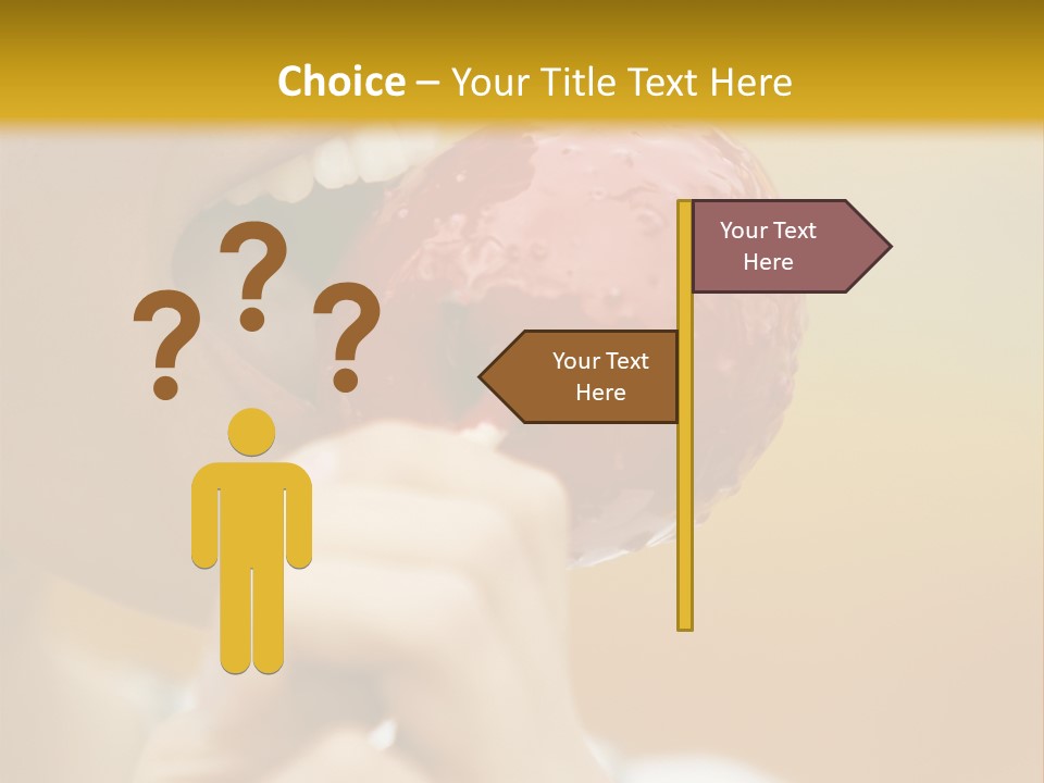 Biting German Beer Festival Oktoberfest PowerPoint Template