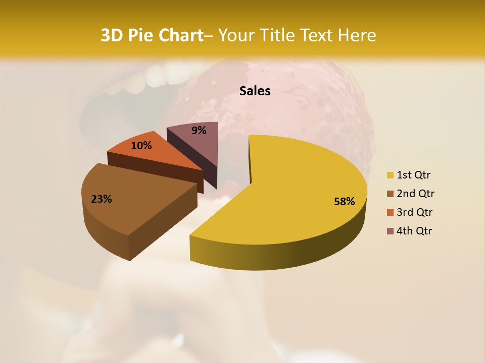 Biting German Beer Festival Oktoberfest PowerPoint Template