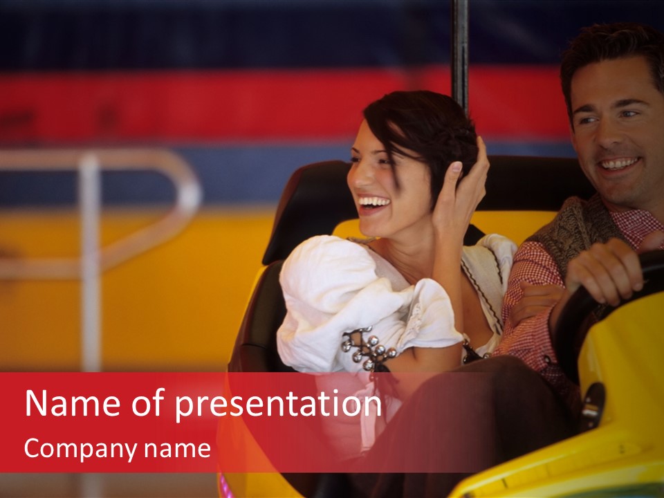 Event Outside Persons PowerPoint Template