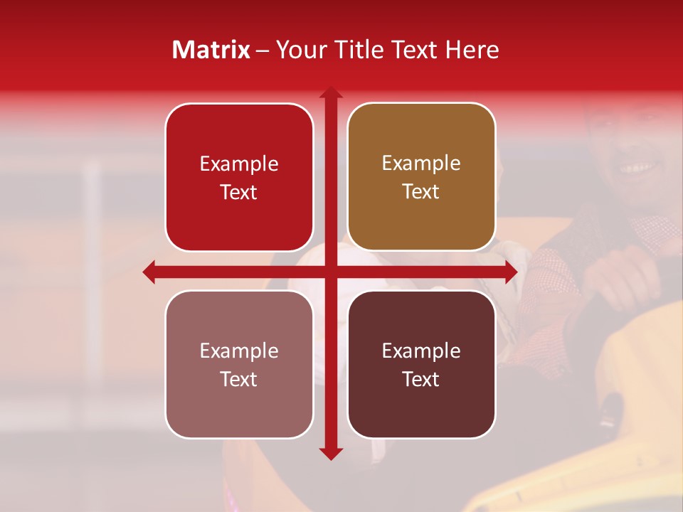 Event Outside Persons PowerPoint Template