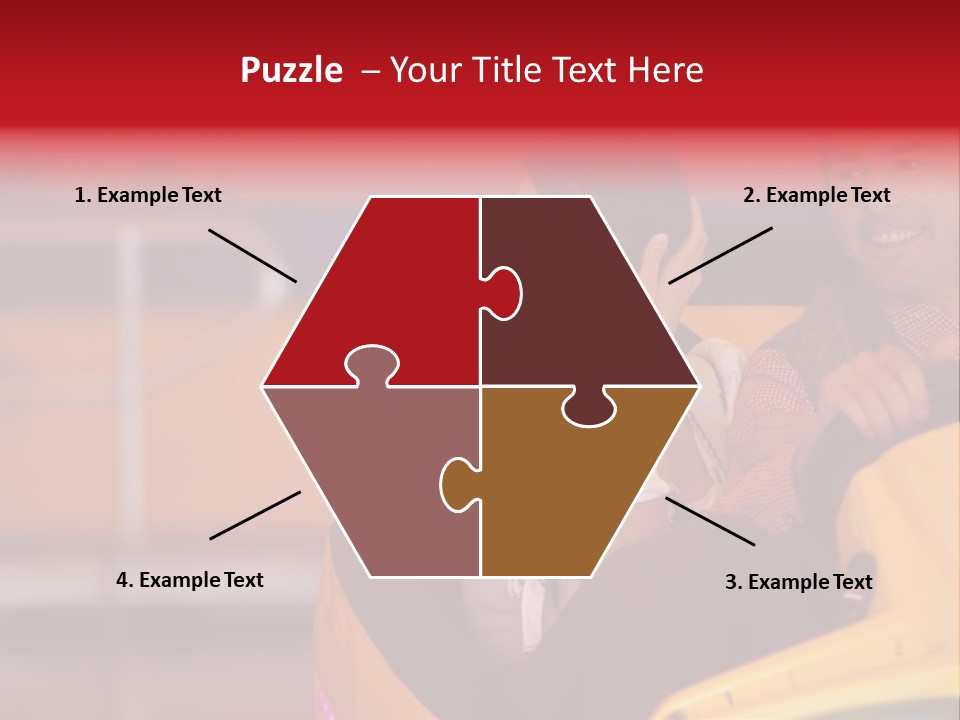 Event Outside Persons PowerPoint Template