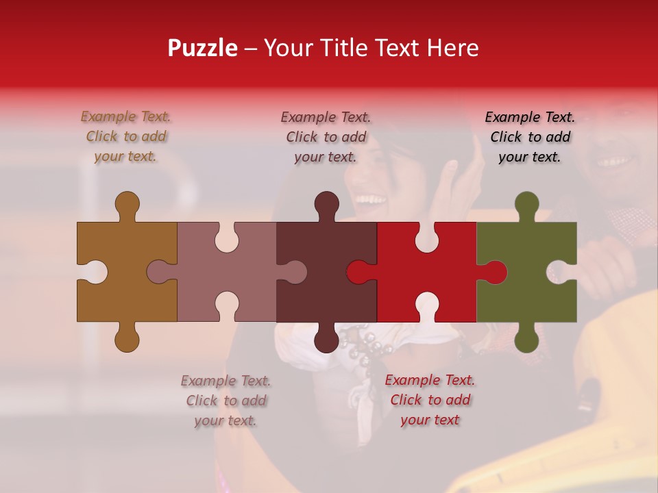 Event Outside Persons PowerPoint Template