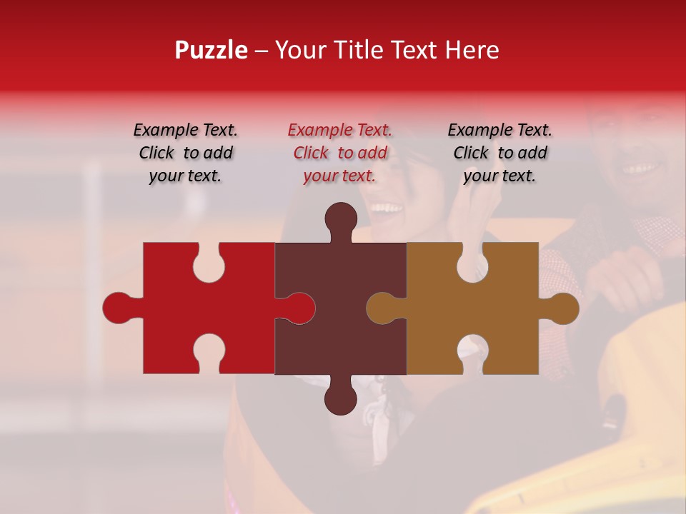 Event Outside Persons PowerPoint Template