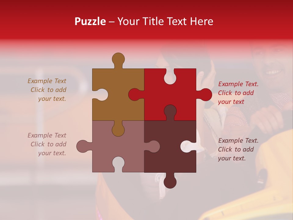 Event Outside Persons PowerPoint Template