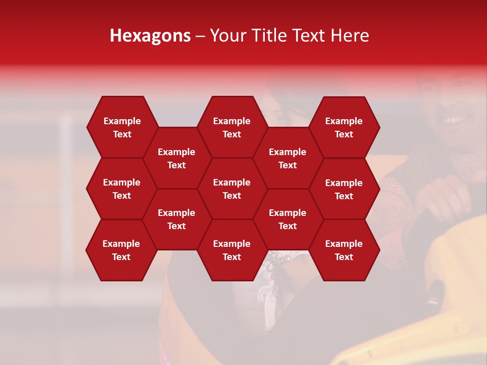 Event Outside Persons PowerPoint Template