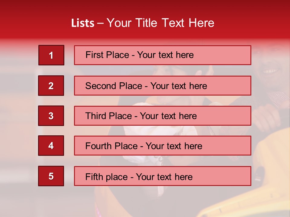 Event Outside Persons PowerPoint Template
