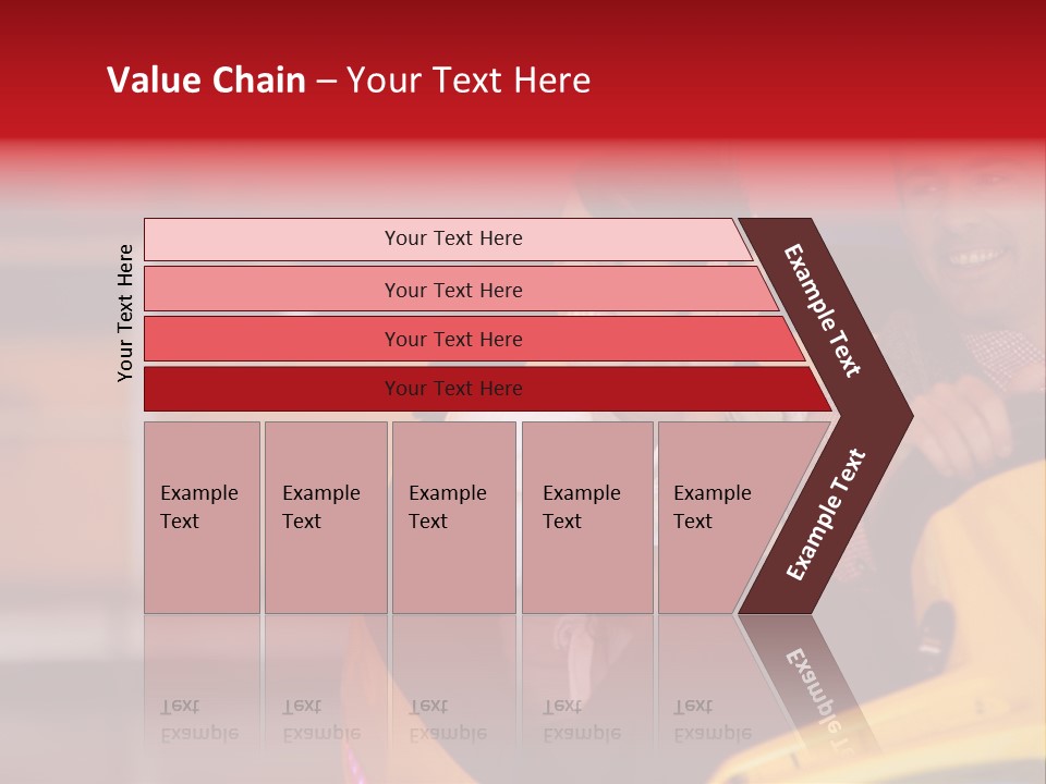 Event Outside Persons PowerPoint Template