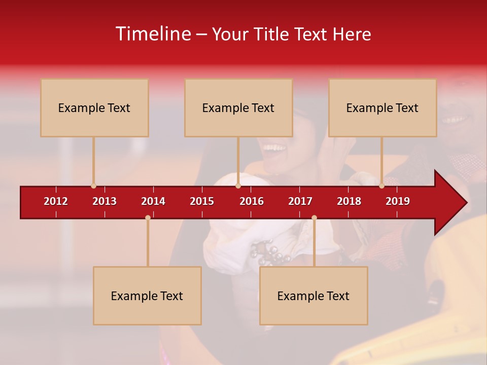 Event Outside Persons PowerPoint Template