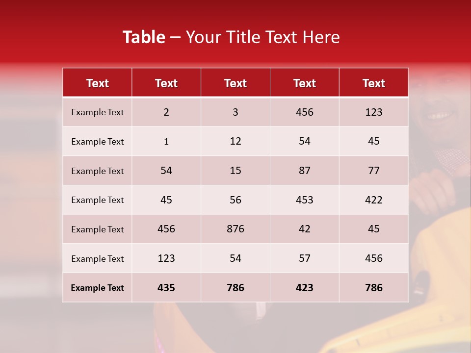 Event Outside Persons PowerPoint Template