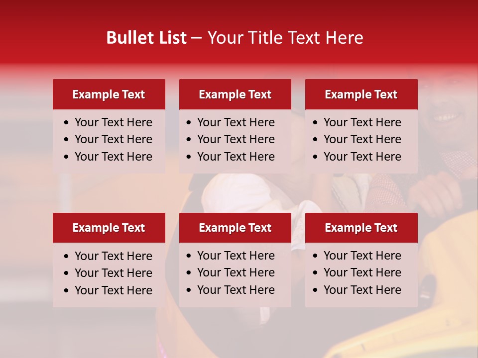 Event Outside Persons PowerPoint Template
