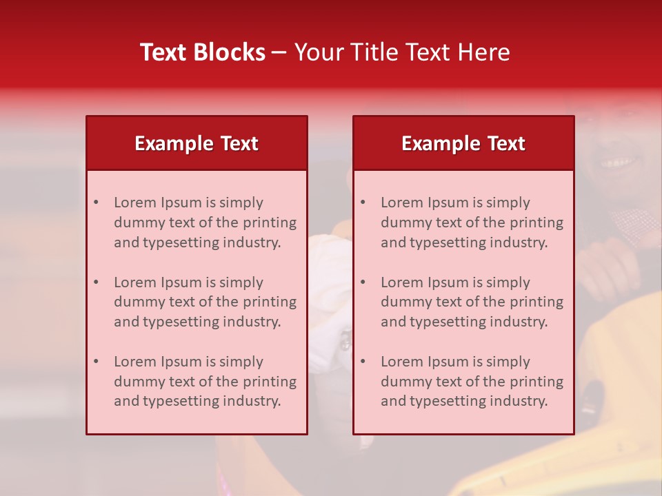 Event Outside Persons PowerPoint Template
